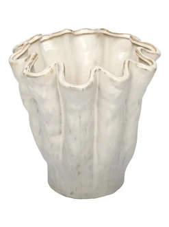 Libra Interiors Medium Coralie Glazed Vase