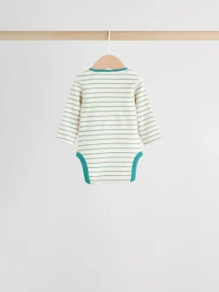 Licht - Set van 5 babyrompertjes