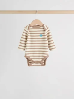 Licht - Set van 5 babyrompertjes