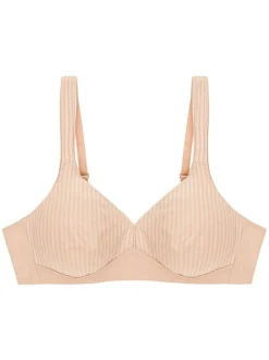 Licht beige - Triumph - Modern zachte katoenen beha zonder beugel