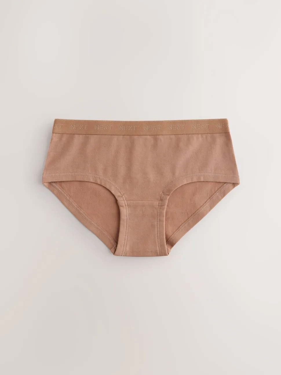 Licht beige - Verpakking van 5 hipsteronderbroeken (5-16 jr)