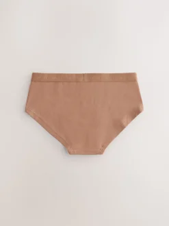 Licht beige - Verpakking van 5 hipsteronderbroeken (5-16 jr)