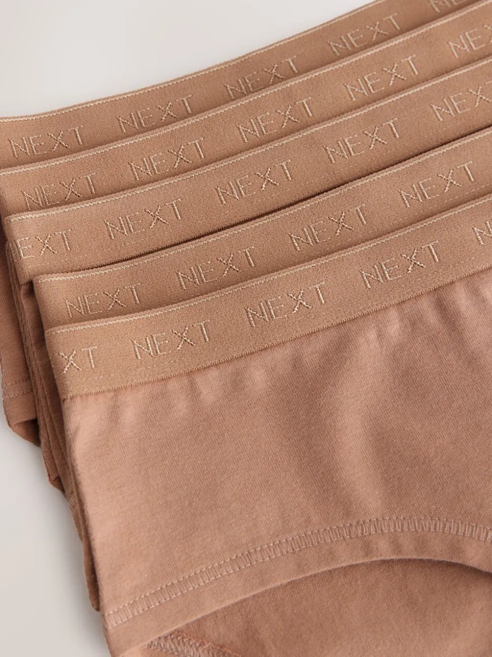 Licht beige - Verpakking van 5 hipsteronderbroeken (5-16 jr)