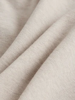 Licht neutraal gemêleerd - Normale Pasvorm - Piqué poloshirt met korte mouwen