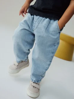 Lichtblauw - Barrel jeans (3mnd -7jr)