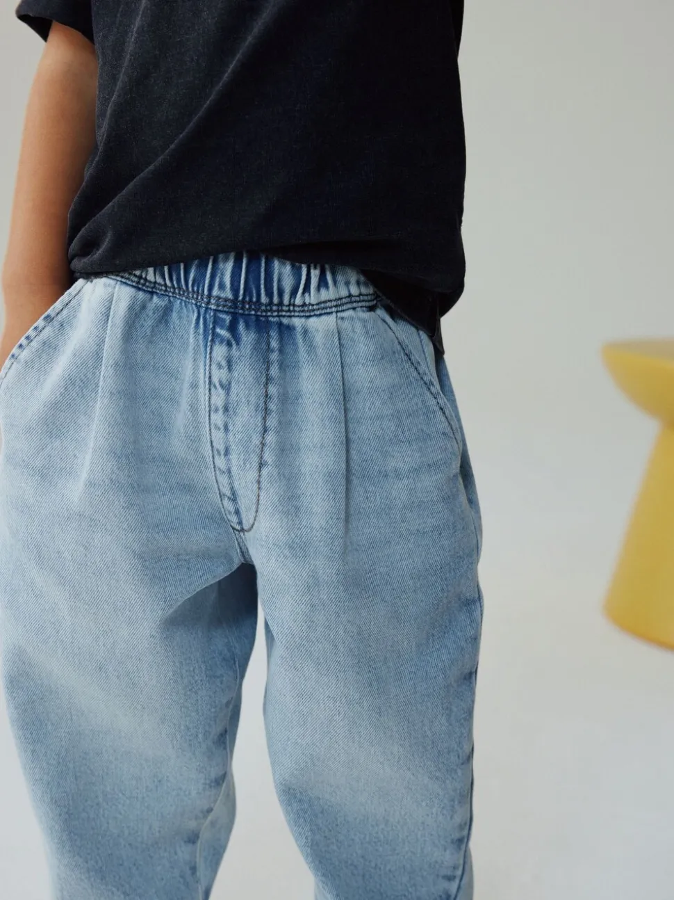 Lichtblauw - Barrel jeans (3mnd -7jr)