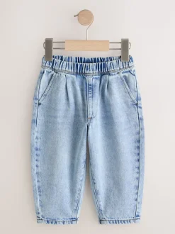 Lichtblauw - Barrel jeans (3mnd -7jr)
