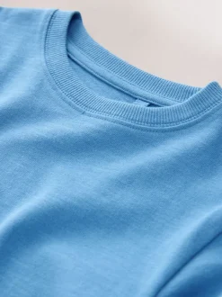 Lichtblauw - Behaaglijk T-shirt met lange mouwen (3-16 jr)