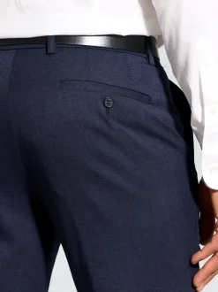 Lichtblauw - Brook Taverner Flannel Trousers