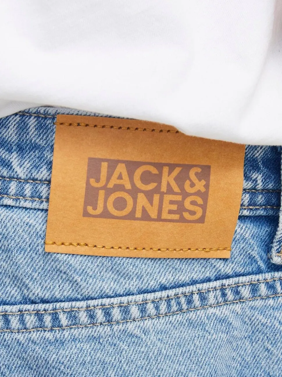 Lichtblauw - JACK & JONES Junior Chris Relaxed Fit Jeans
