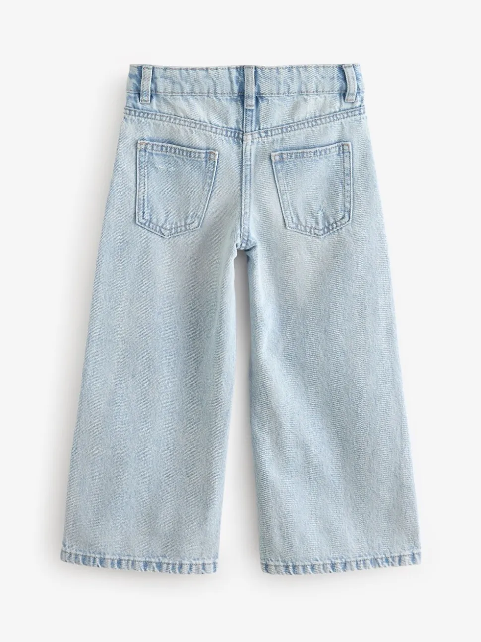 Lichtblauw - Jeans met wijde pijpen (3-16 jr)