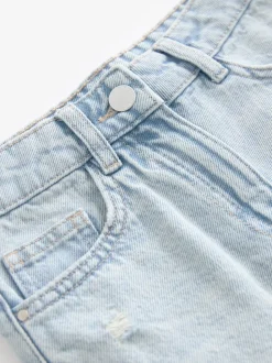 Lichtblauw - Jeans met wijde pijpen (3-16 jr)