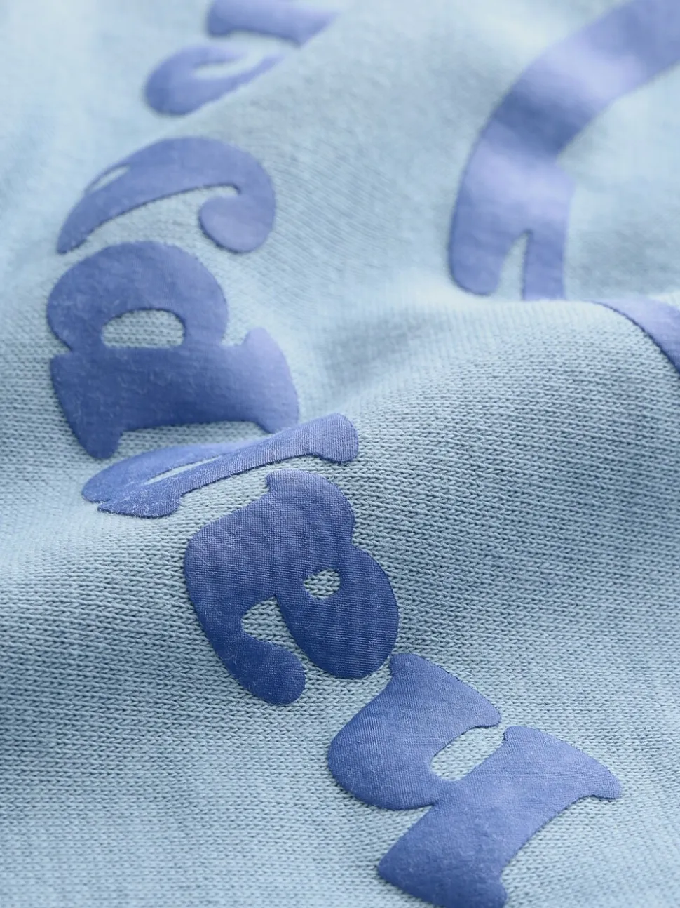 Lichtblauw - Printed Crew Neck Sweat Top & Joggers Set (3mths-7yrs)
