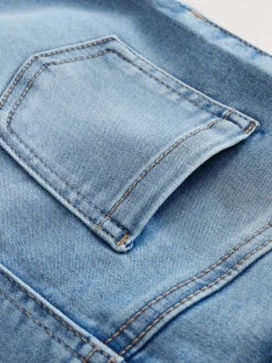 Lichtblauw - Pull-on flare jeans (3-16jr)
