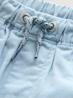 Lichtblauw - Shorts met trekkoord (3mnd-7jr)