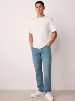 Lichtblauw - Slim Fit - Motionflex jeans