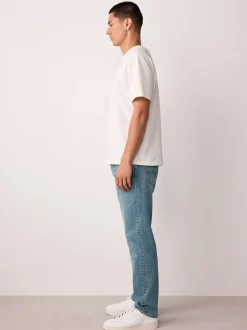 Lichtblauw - Slim Fit - Motionflex jeans