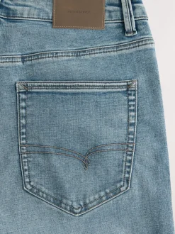 Lichtblauw - Slim Fit - Motionflex jeans