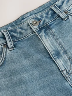 Lichtblauw - Slim Fit - Motionflex jeans
