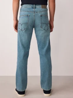 Lichtblauw - Straight fit - Motionflex jeans