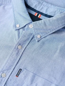 Lichtblauw - Superdry Essentials Oxford Shirt