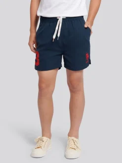 Lichtblauw - U.S. Polo Assn. Player 3 zwemshorts