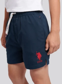 Lichtblauw - U.S. Polo Assn. Player 3 zwemshorts