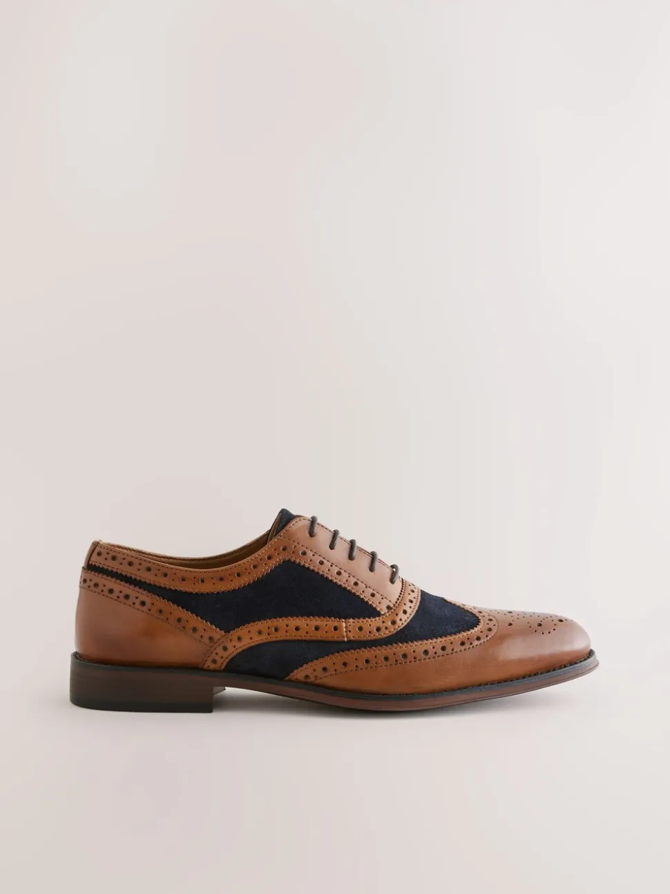 Lichtbruin - Heritage brogue-schoenen
