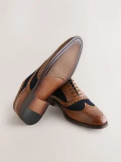 Lichtbruin - Heritage brogue-schoenen
