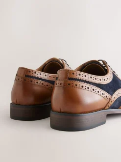 Lichtbruin - Heritage brogue-schoenen