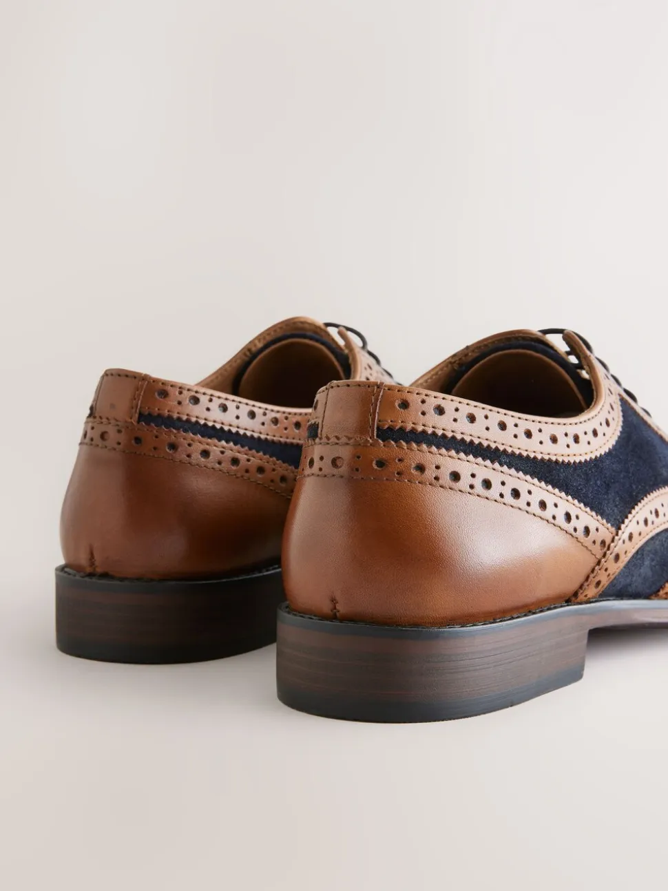 Lichtbruin - Heritage brogue-schoenen