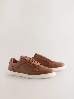 Lichtbruin - Modieus casual sneakers