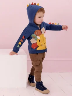 Lichtbruin & naturelkleurig gemêleerd - JoJo Maman Bébé Cargo 100% Cotton Joggers 2 Pack