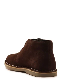 Lichtbruin - Off The Hook Sahara suède leren Desert Chukka Vetersluiting Boots