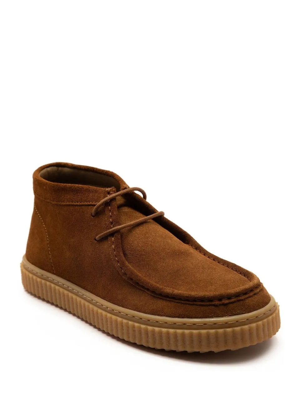 Lichtbruin - Off The Hook Bolan suède leren Vetersluiting casual Boots
