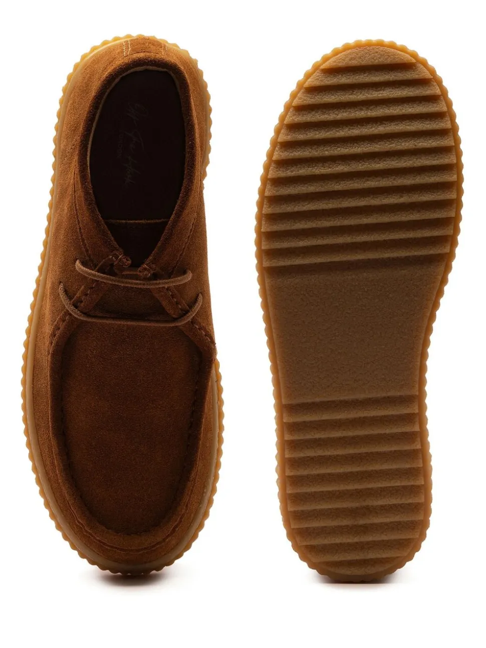 Lichtbruin - Off The Hook Bolan suède leren Vetersluiting casual Boots