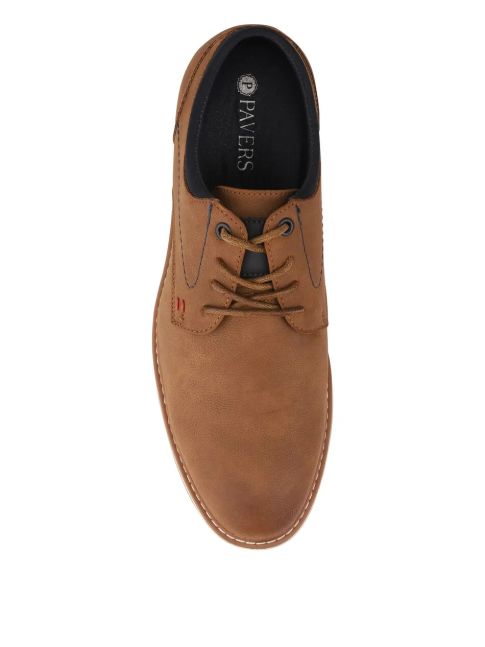 Lichtbruin - Pavers Casual Cushioned Lace Up Shoes