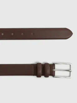 Lichtbruin - Reiss - Dante - Gladde leren riem