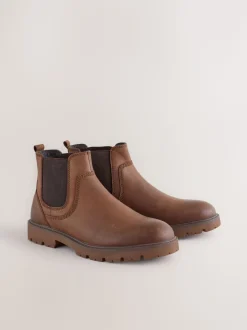 Lichtbruin - Relaxed Chelsea Boots