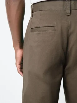 Lichtbruin - Standaard toelopende pasvorm - Stretchy chino
