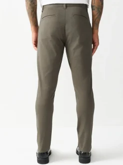 Lichtbruin - Strakke Pasvorm - Stretchy chino