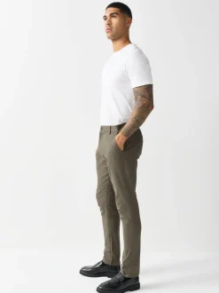 Lichtbruin - Strakke Pasvorm - Stretchy chino