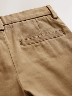 Lichtbruin - Stretchy chino's (3-17jr)