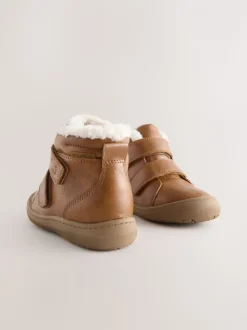 Lichtbruin - Waterdichte Boots met klittenbandsluiting