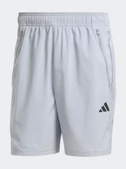 Lichtgrijs - adidas Train Essentials geweven trainingsshorts