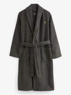 Lichtgrijs - Lyle & Scott kamerjas