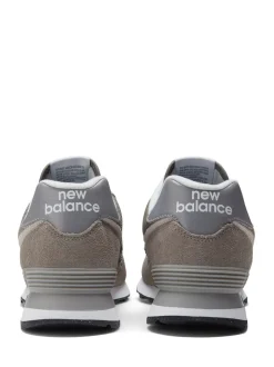 Lichtgrijs - New Balance 574 herenslippers