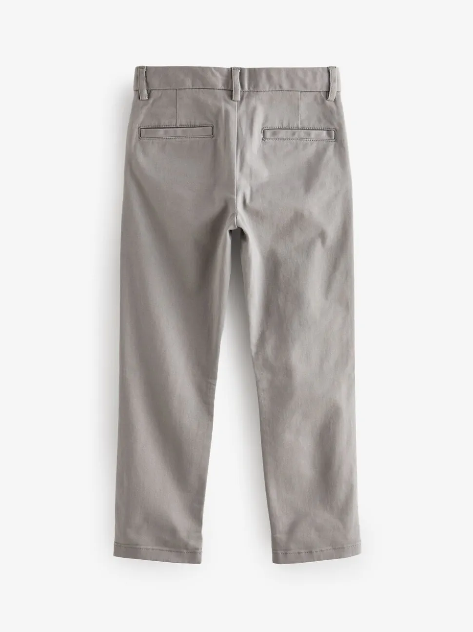 Lichtgrijs - Stretchy chino's (3-17jr)