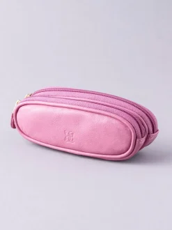 Lichtpaars - Lakeland Leather dubbele brillenkoker
