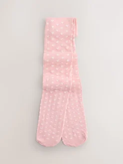 Lichtroze - 40 Denier Heart Tights